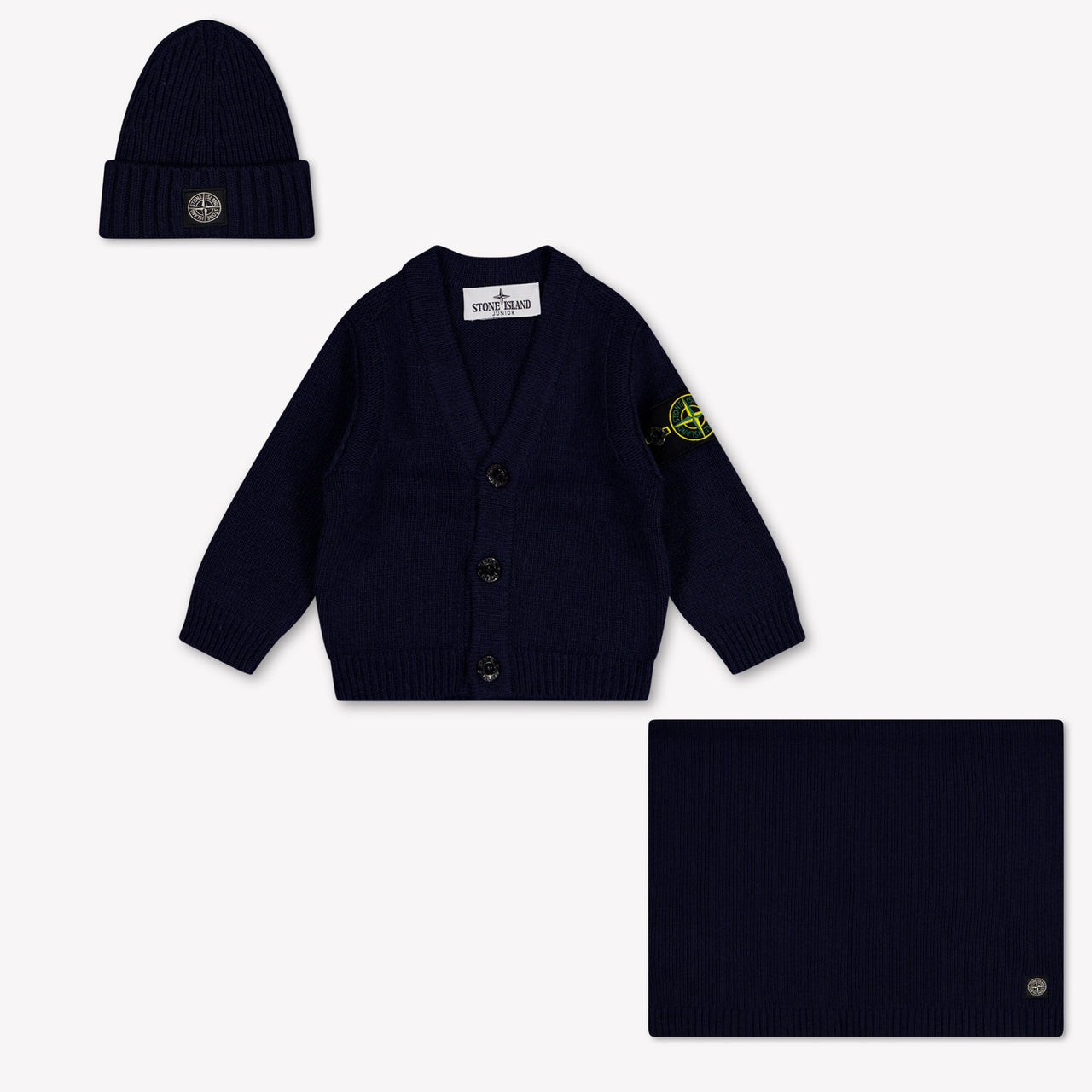 Stone Island Baby Jongens Setje In Navy