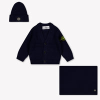 Stone Island Baby Jongens Setje In Navy