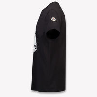 Moncler Kinder Jongens T-Shirt In Zwart