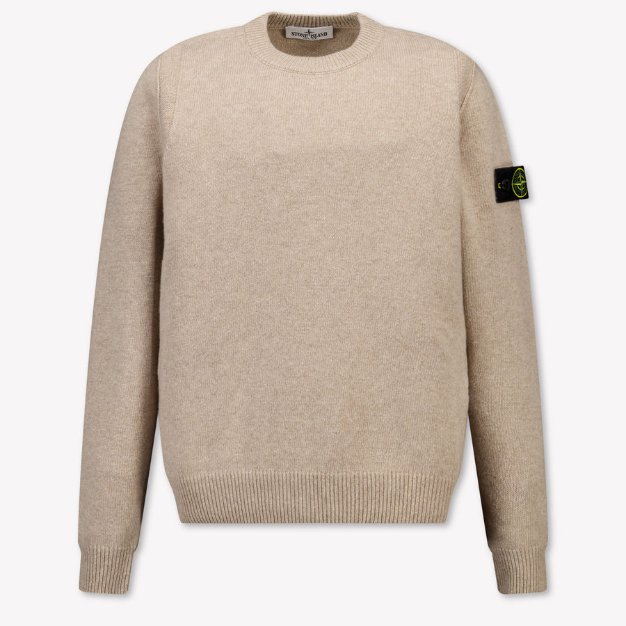 Stone Island Boys Sweater in Sand