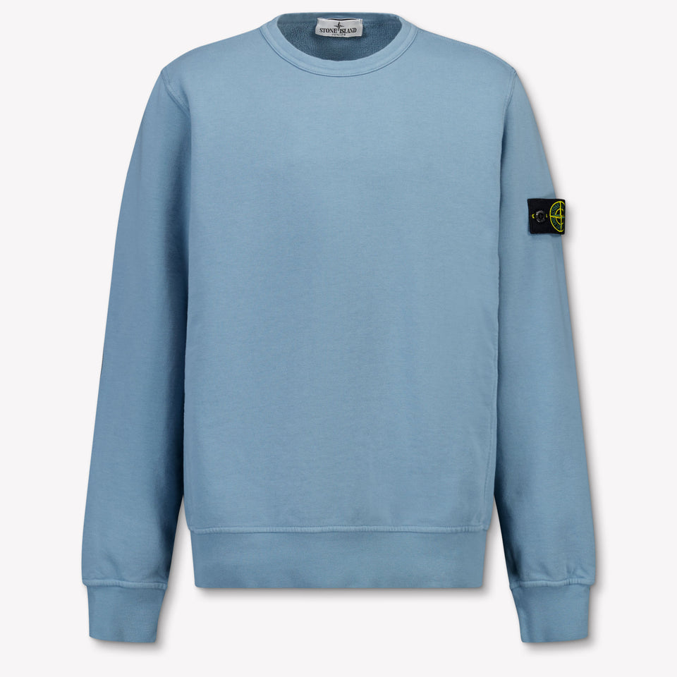 Stone Island Kinder Jongens Trui In Licht Blauw