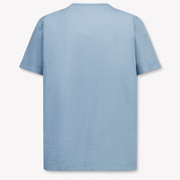 Stone Island Kinder Jongens T-Shirt In Licht Blauw