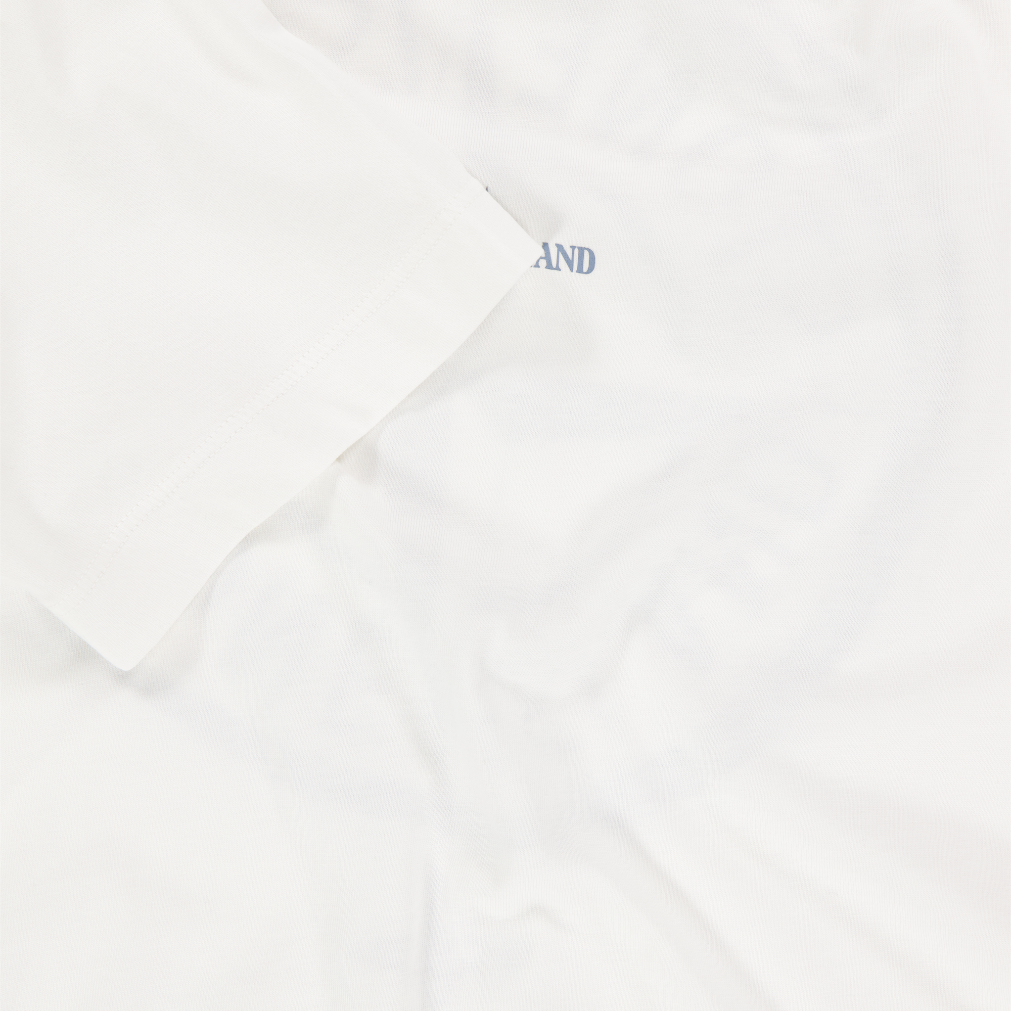 Stone Island Kinder Jongens T-Shirt In Wit