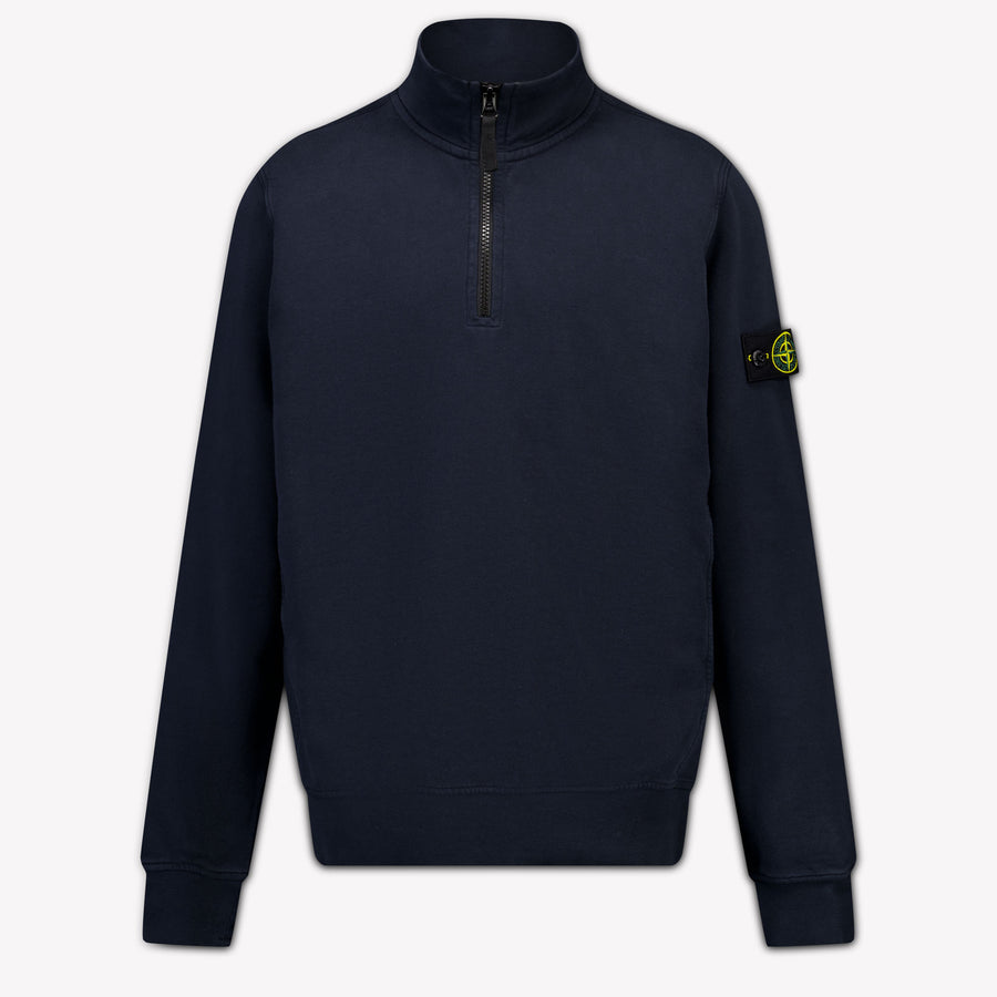 Stone Island Boys Sweater in Navy