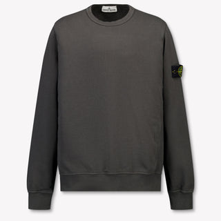 Stone Island Kinder Jongens Trui In Antraciet
