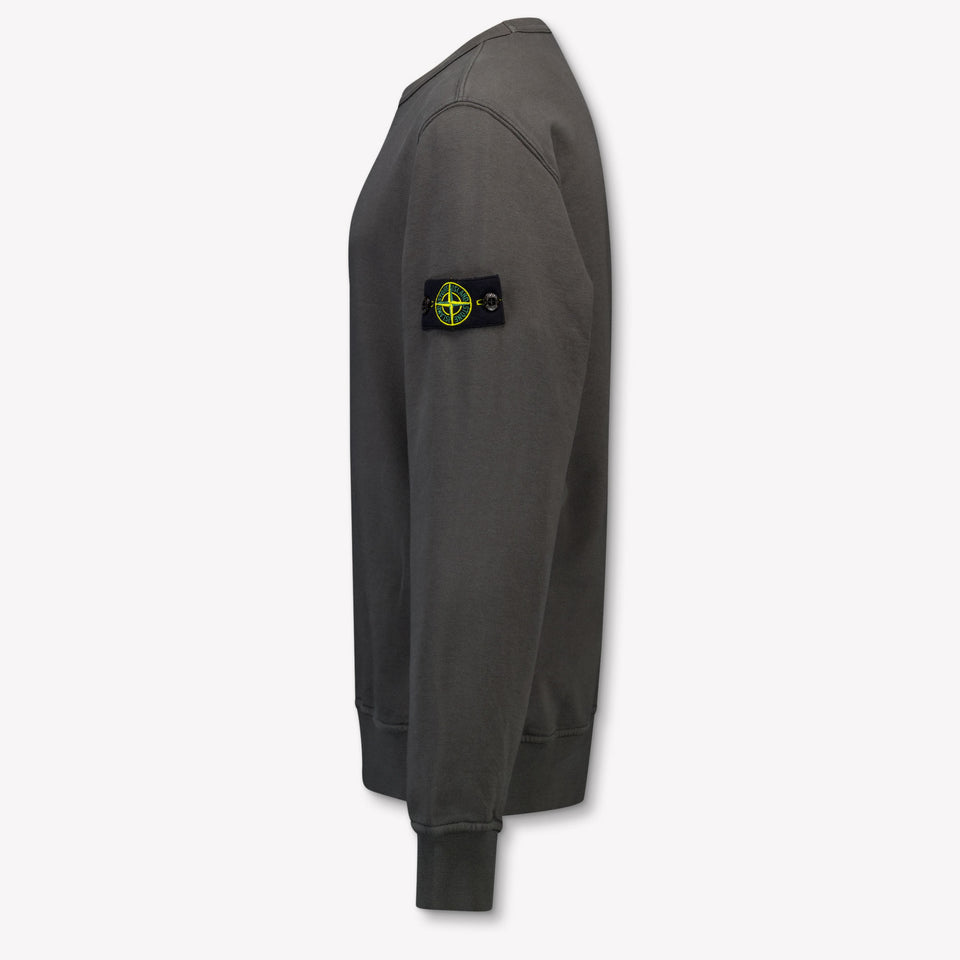 Stone Island Kinder Jongens Trui In Antraciet