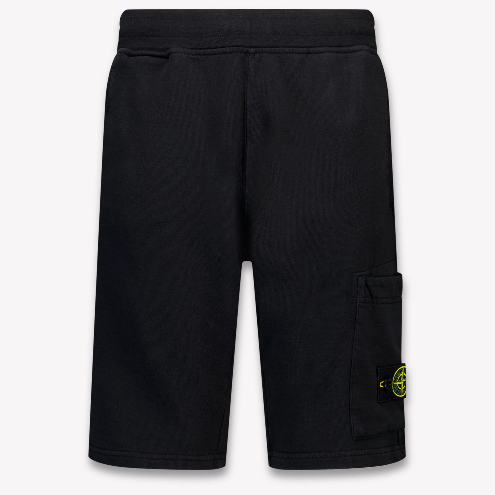 Stone Island Kinder Jongens Shorts In Zwart
