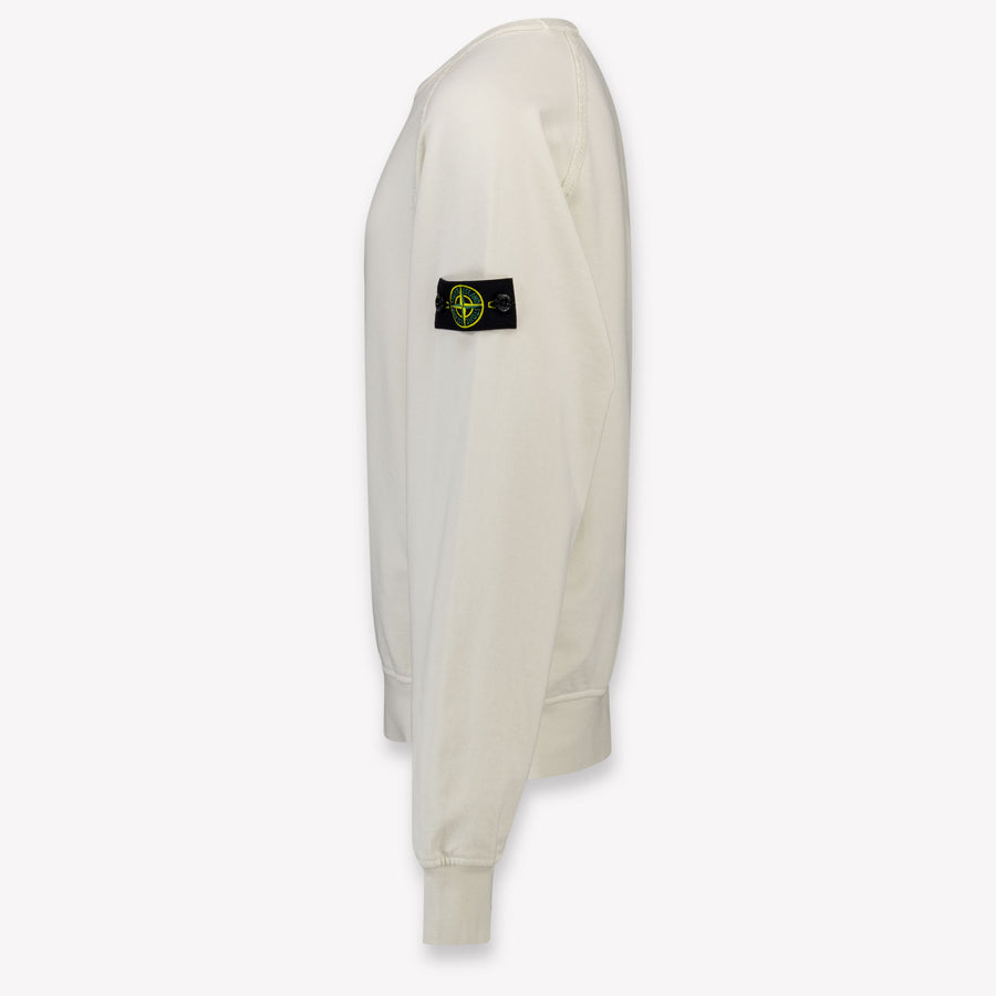 Stone Island Kinder Jongens Trui In Off White