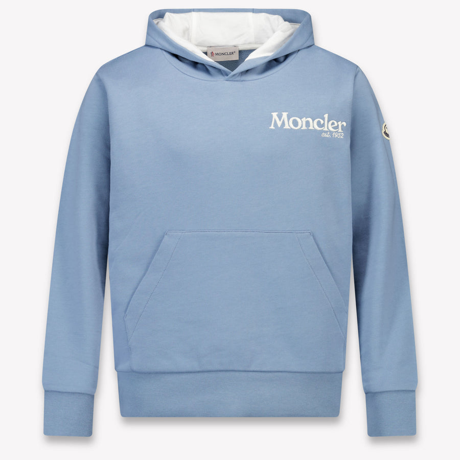Moncler Boys Sweater in Light Blue