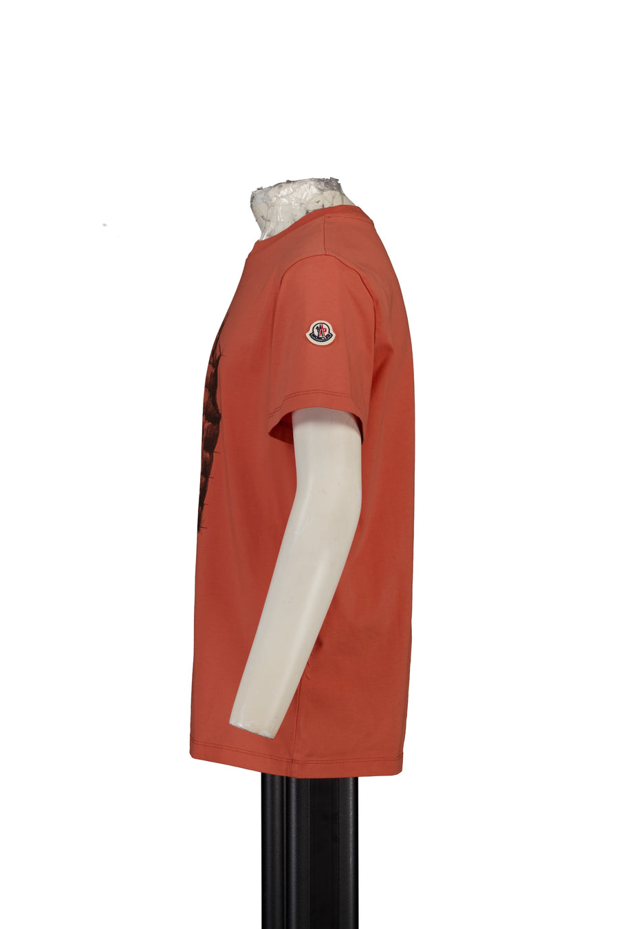 Moncler Kinder Jongens T-Shirt In Oranje