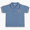 Moncler Baby Jongens Polo In Blauw