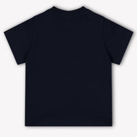Moncler Baby Jongens T-Shirt In Navy