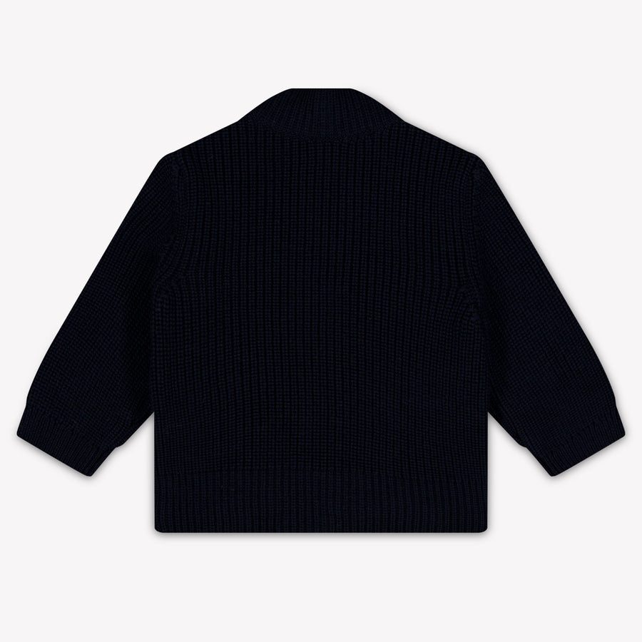 Moncler Baby Jongens Vest In Navy