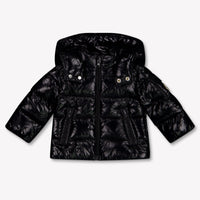 Moncler Maya Baby Jongens Winterjas In Zwart