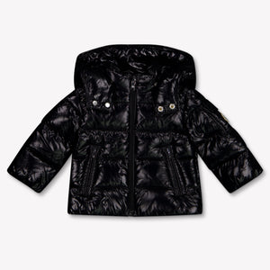 Moncler Maya Baby Jongens Winterjas In Zwart