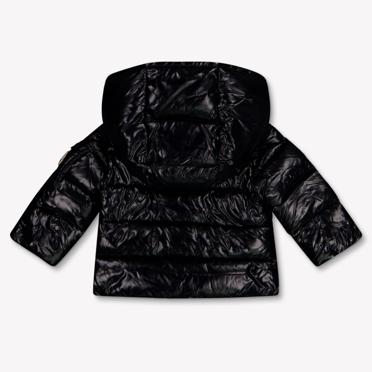 Moncler Maya Baby Jongens Winterjas In Zwart