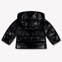 Moncler Maya Baby Jongens Winterjas In Zwart