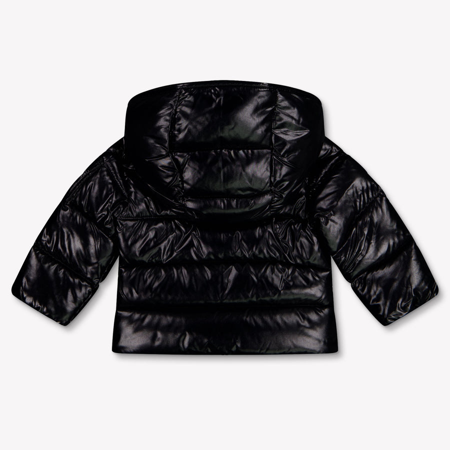 Moncler Maya Baby Jongens Winterjas In Zwart