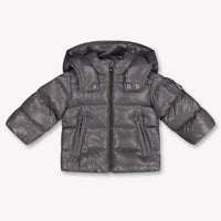 Moncler Maya Baby Jongens Winterjas In Grijs