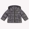 Moncler Maya Baby Jongens Winterjas In Grijs
