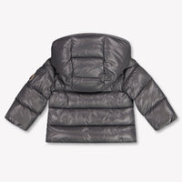 Moncler Maya Baby Jongens Winterjas In Grijs