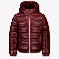 Moncler New Aubert Kinder Jongens Winterjas In Bordeaux