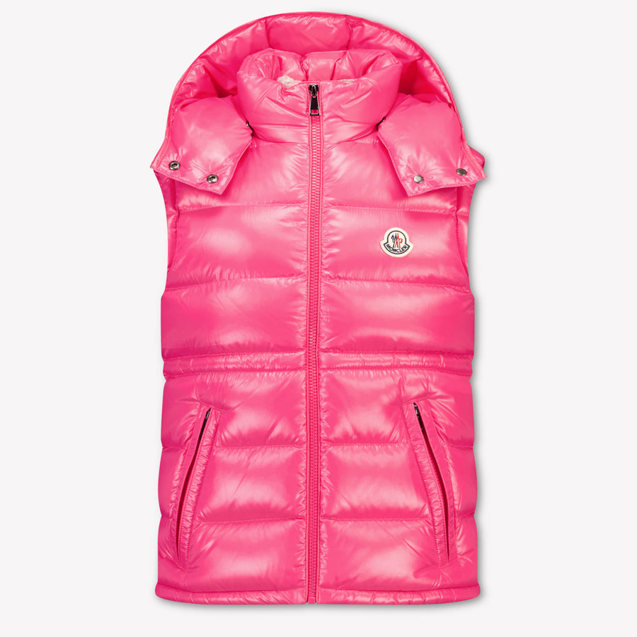 Moncler Ania Kinder Meisjes Bodywarmer In Fuchsia