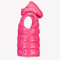 Moncler Ania Kinder Meisjes Bodywarmer In Fuchsia