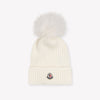 Moncler Kinder Meisjes Muts In Off White
