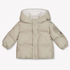 Moncler Jareth Baby Unisex Winterjas In Beige