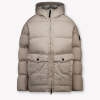 Stone Island Kinder Jongens Winterjas In Grijs