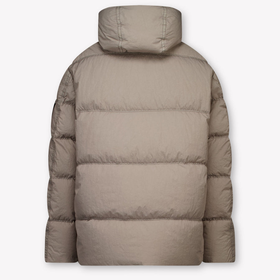 Stone Island Kinder Jongens Winterjas In Grijs