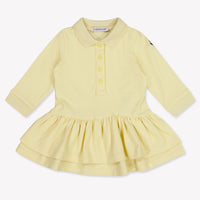 Moncler Baby Meisjes Jurk In Geel