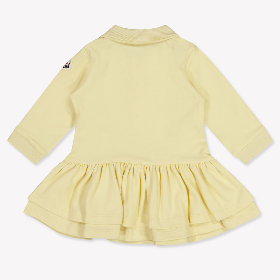 Moncler Baby Meisjes Jurk In Geel