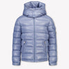 Moncler New Maya Kinder Jongens Winterjas In Licht Blauw
