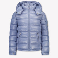 Moncler New Maya Kinder Jongens Winterjas In Licht Blauw