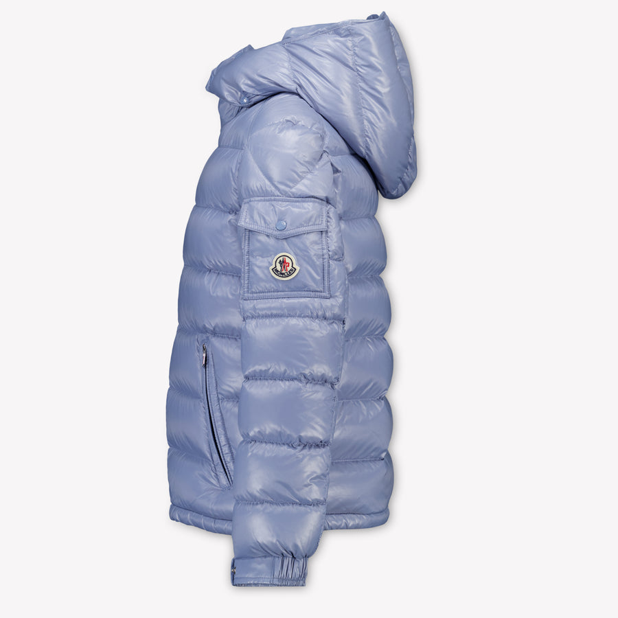Moncler New Maya Kinder Jongens Winterjas In Licht Blauw