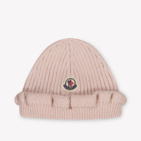 Moncler Baby Meisjes Muts In Licht Roze