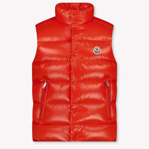 Moncler Tib Kinder Jongens Bodywarmer In Oranje