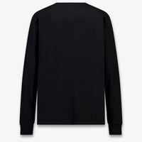Stone Island Kinder Jongens T-Shirt In Zwart