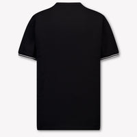 Stone Island Kinder Jongens T-Shirt In Zwart