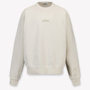 Stone Island Kinder Jongens Trui In Off White