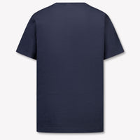 Stone Island Kinder Jongens T-Shirt In Navy