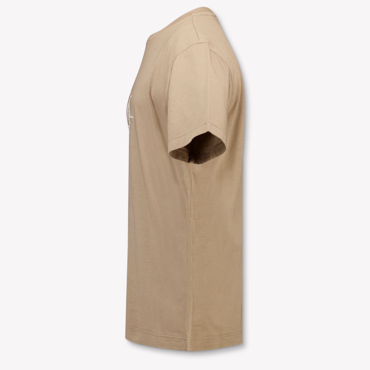 Stone Island Kinder Jongens T-Shirt In Licht Grijs
