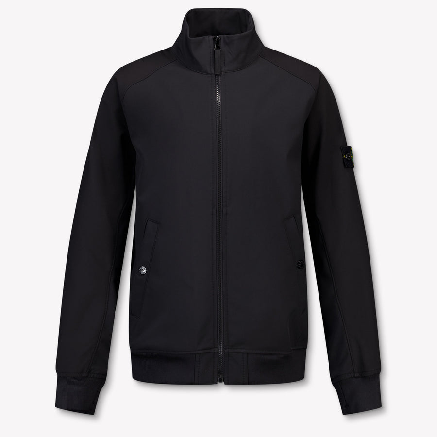 Stone Island Kinder Jongens Tussenjas In Zwart