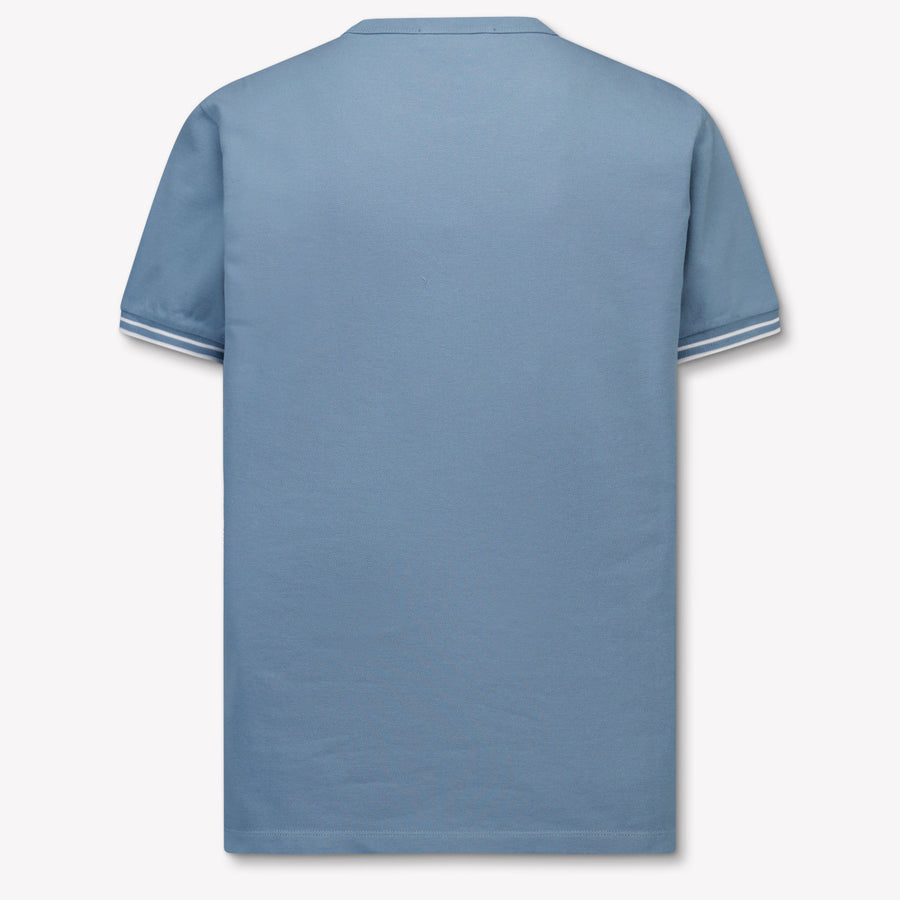 Stone Island Kinder Jongens T-Shirt In Blauw