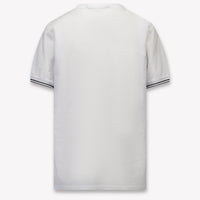 Stone Island Kinder Jongens T-Shirt In Wit