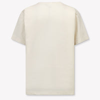 Stone Island Kinder Jongens T-Shirt In Off White