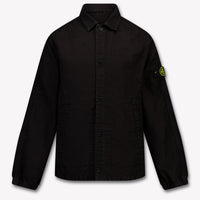 Stone Island Kinder Jongens Zomerjas In Zwart