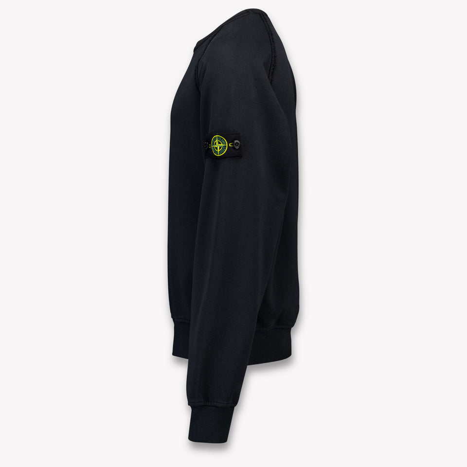 Stone Island Kinder Jongens Trui In Zwart